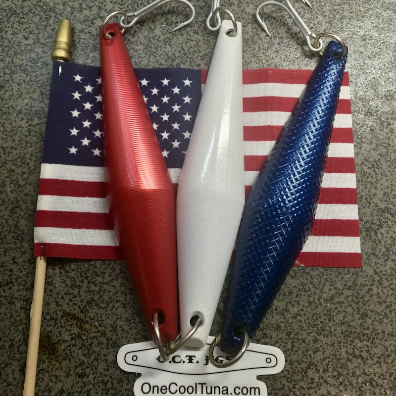 Limited Edition O.C.T. 4th July 3-pack Jigs